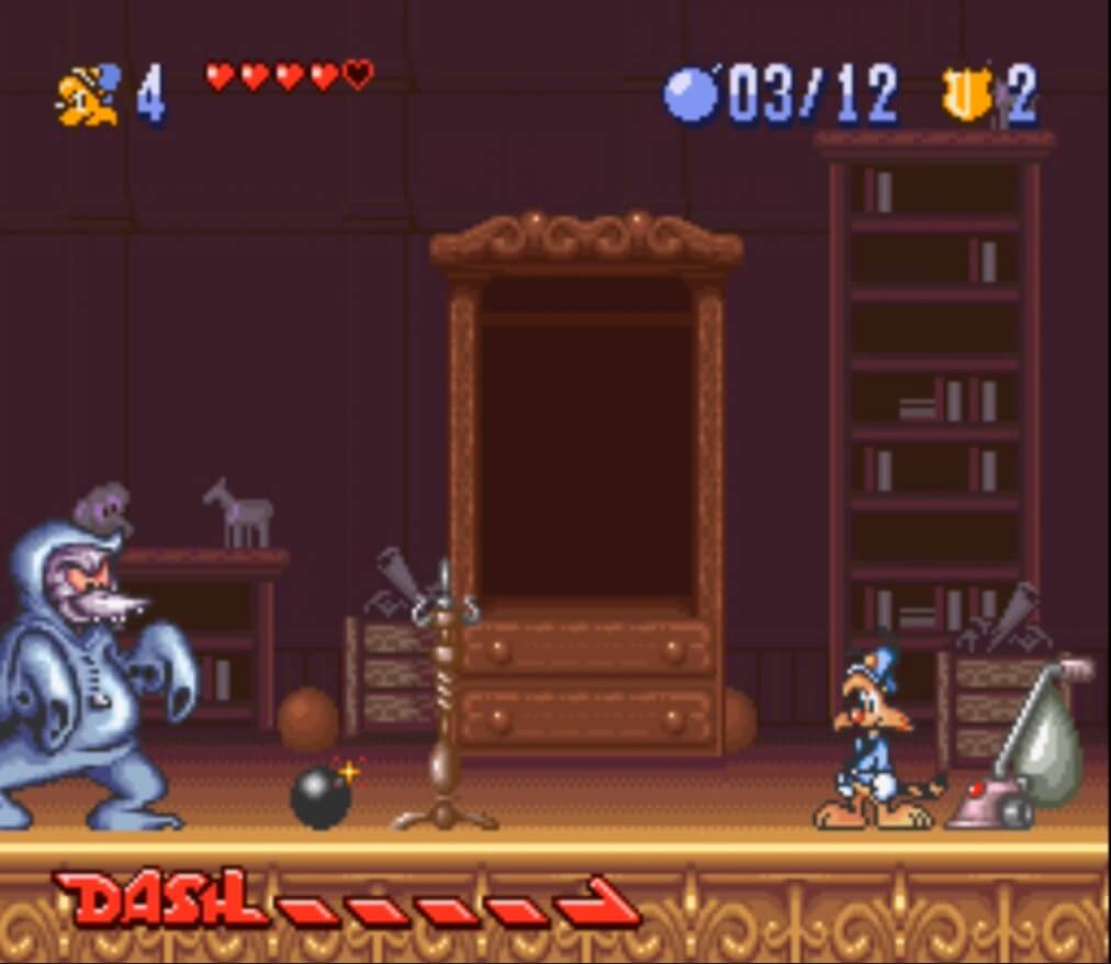 Disney’s Bonkers - геймплей игры Super Nintendo\Famicom